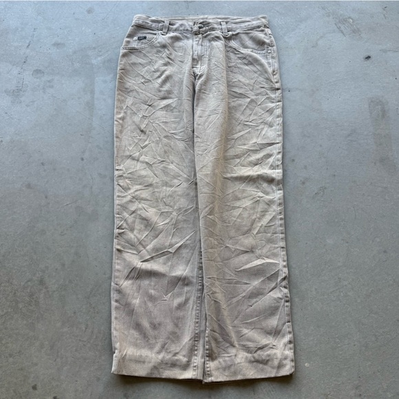 Lee Other - Vintage Lee Baggy Tan Jeans